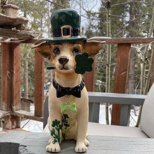New Blue Sky Clayworks St Paddy Day Dog